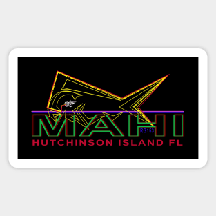 Hutchinson Island Florida Mahi Mahi Fishing Sticker